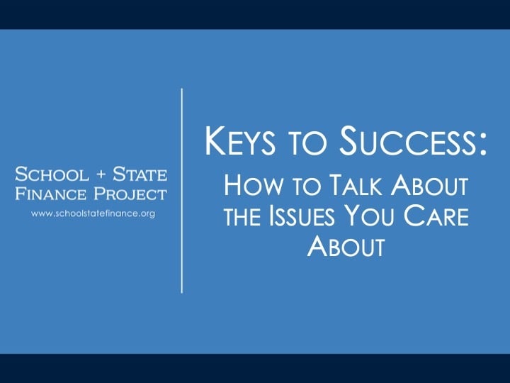 Keys to Success: How to Talk About the Issues You Care About
