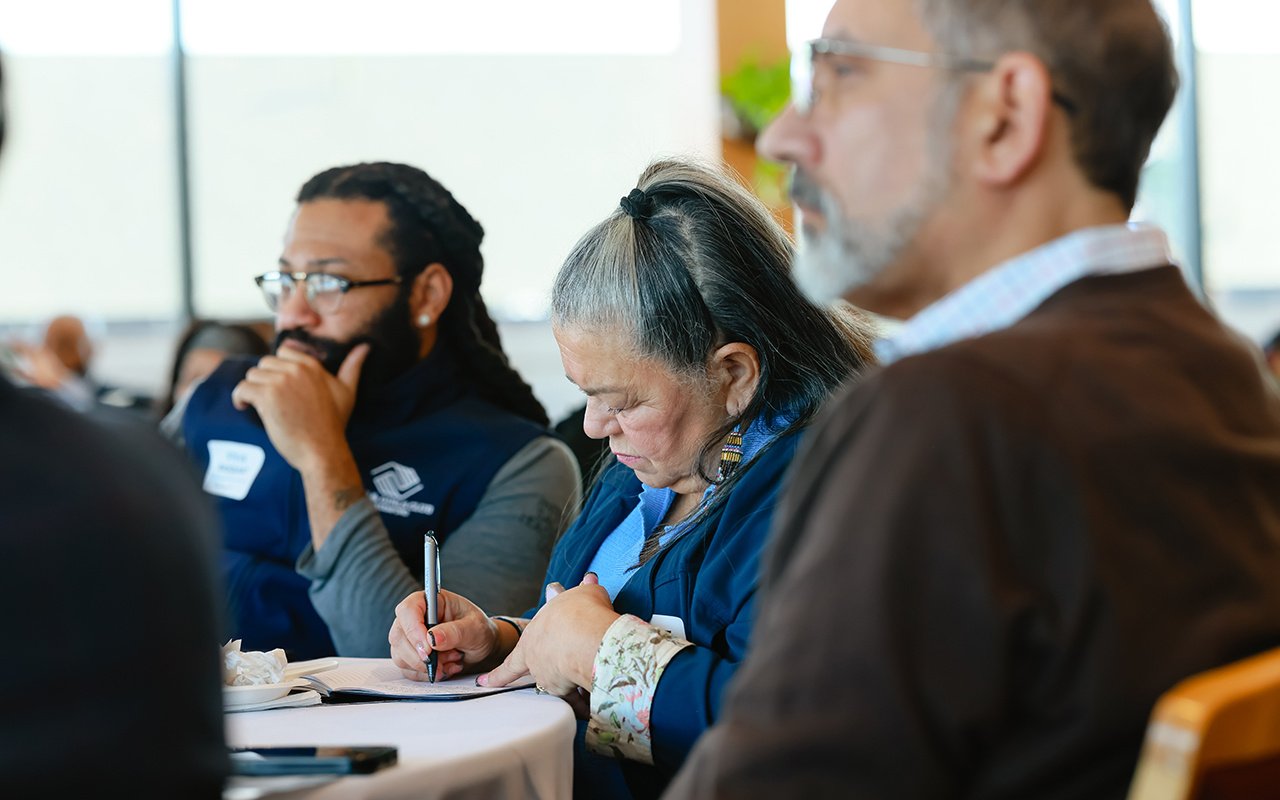 Attendees listen during the 2025 State of the Student Conference