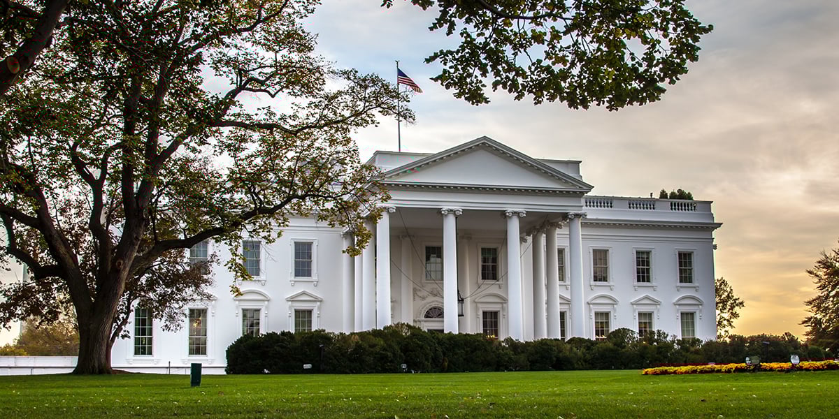 The White House in Washington, DC